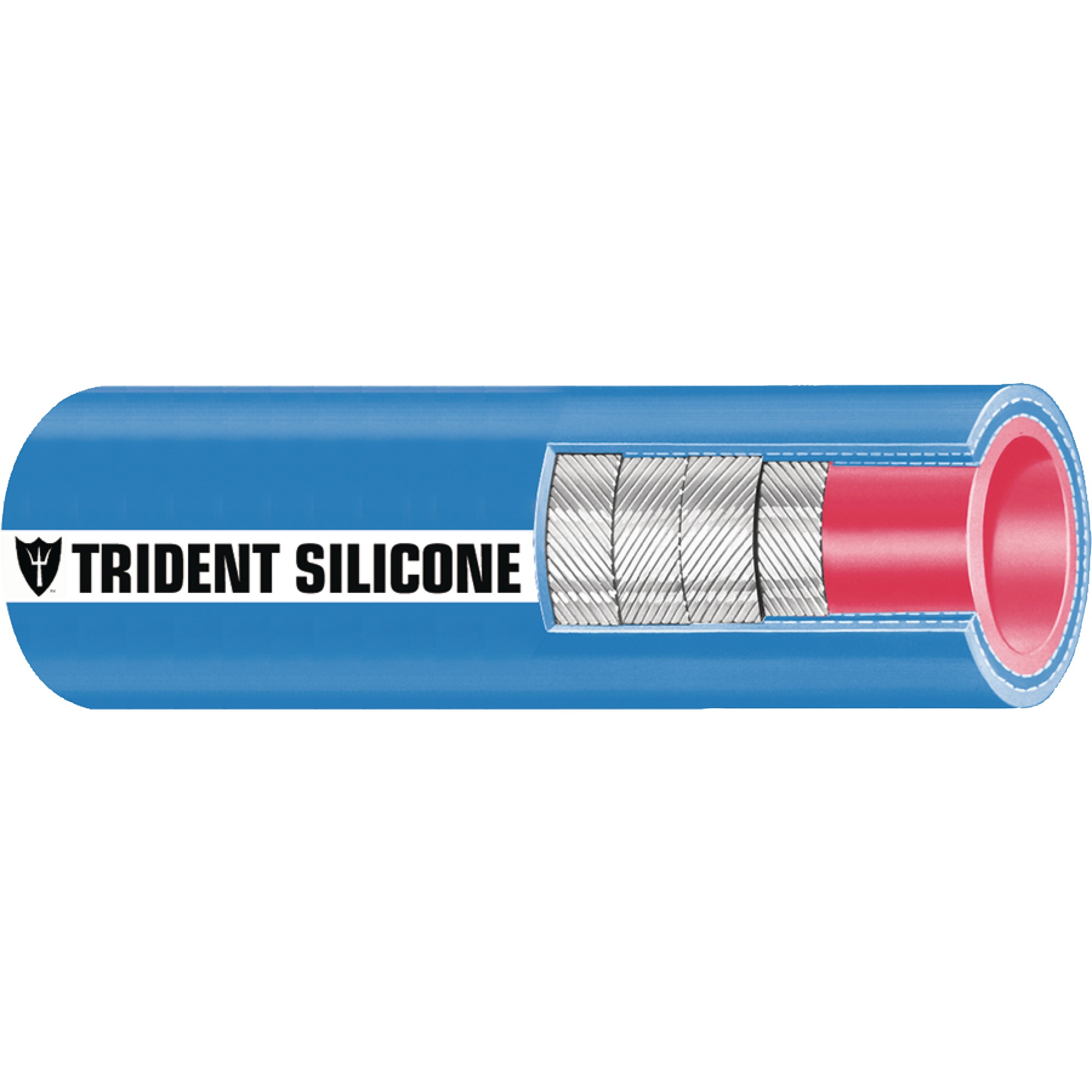Trident Marine 6in x 3ft Blue Silicone Wet Exhaust Hose - 202V6000-36