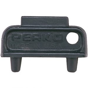 Perko Black Polymer Deck Plate Key - 1247DP0BLK