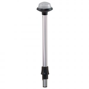 Perko 36in White All Round Pole Light, Coastal Series - 1460DP4CHR