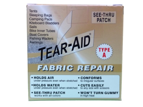 Tearepair 3in X 5Ft Fabric Repair D-ROLL-A-20