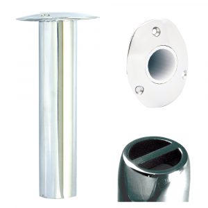 Tigress SS 0 degree Medium Oval Head Gunnel Rod Holder - 88527