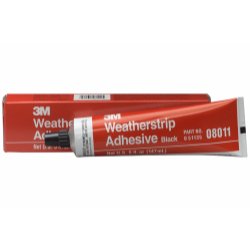 3M Black Weatherstrip Adhesive - 08011