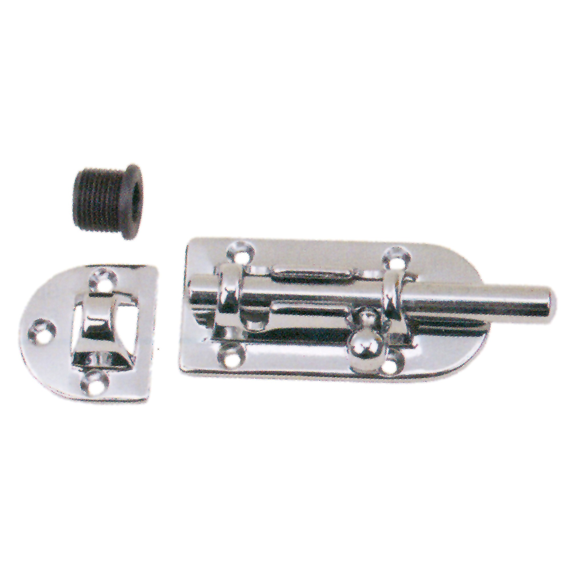 Perko Chrome Plated Bronze 3in Barrel Bolt - 0947DP1CHR