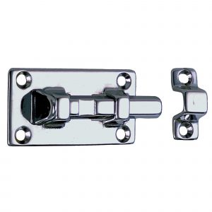 Perko Chrome Plated Bronze Ships Bolt, 2-5/8in x 1-1/4in - 1053DP0CHR