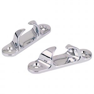 Perko Chrome Plated Zinc Skene Bow Chocks, 3-1/2in - 1223DP0CHR