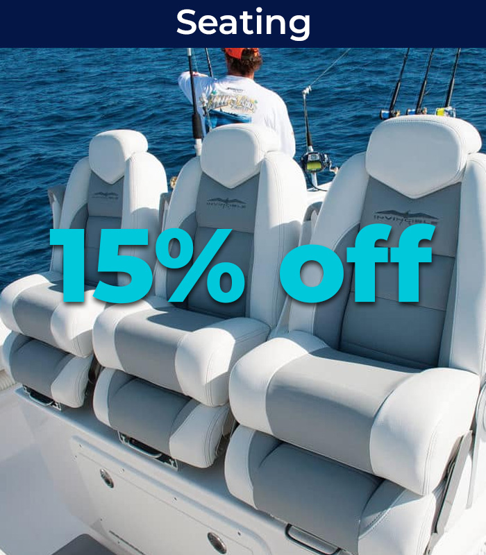 Boat Oners Warehouse BOW Monthly banners Marine Seating Discount