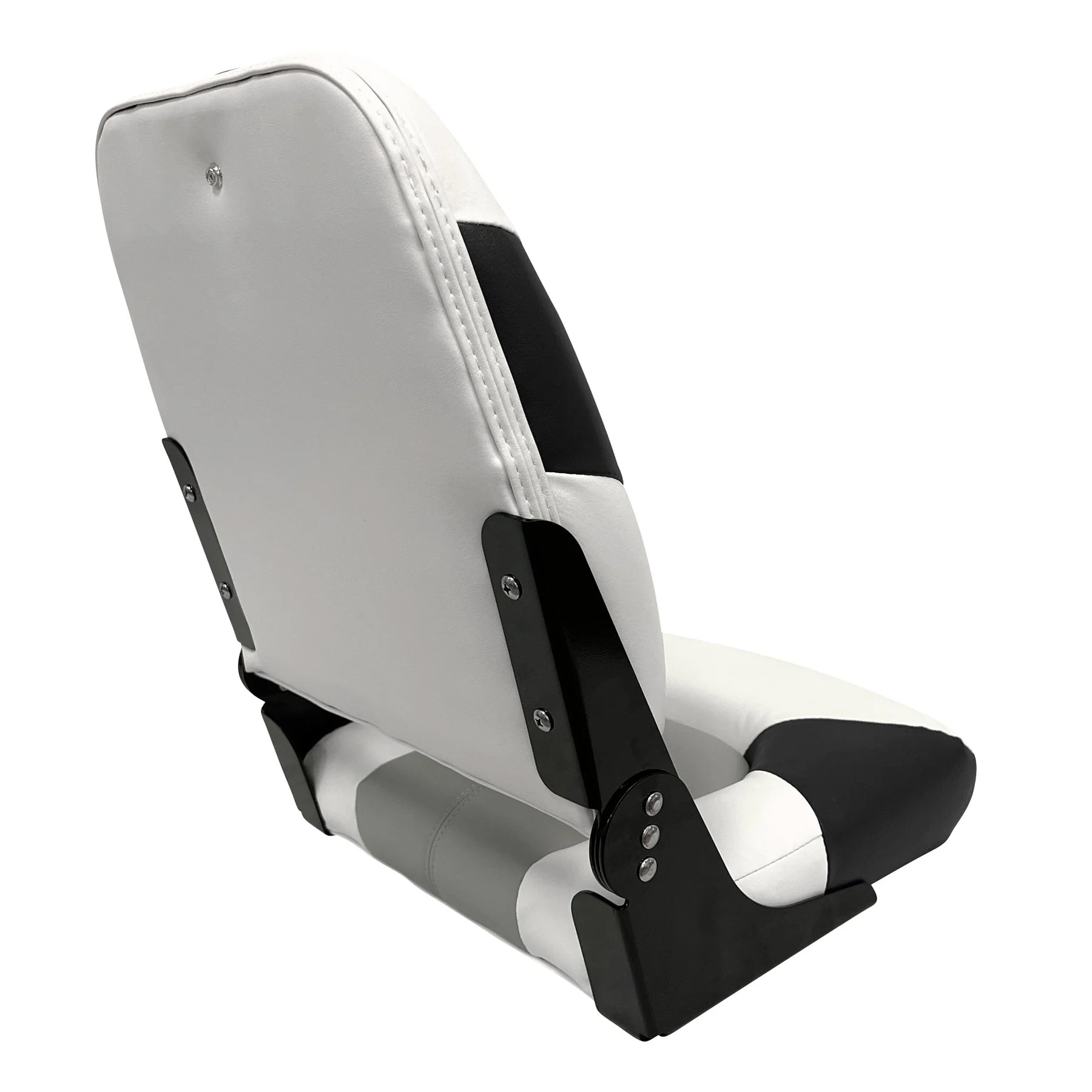 Wise 1461 Baja Series High Back Fishing Seat | Color — Brite White • Grey • Black - Image 2