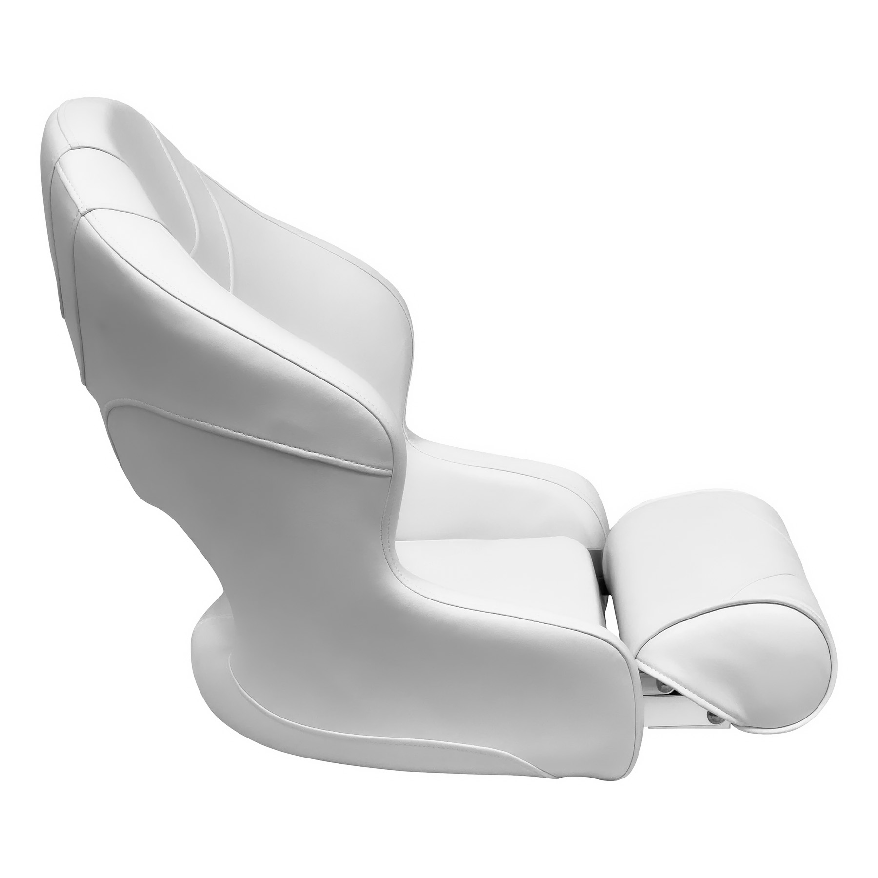 Wise 3315 Baja Series Bucket Seat w/ Flip Up Bolster | Brite White - Image 4