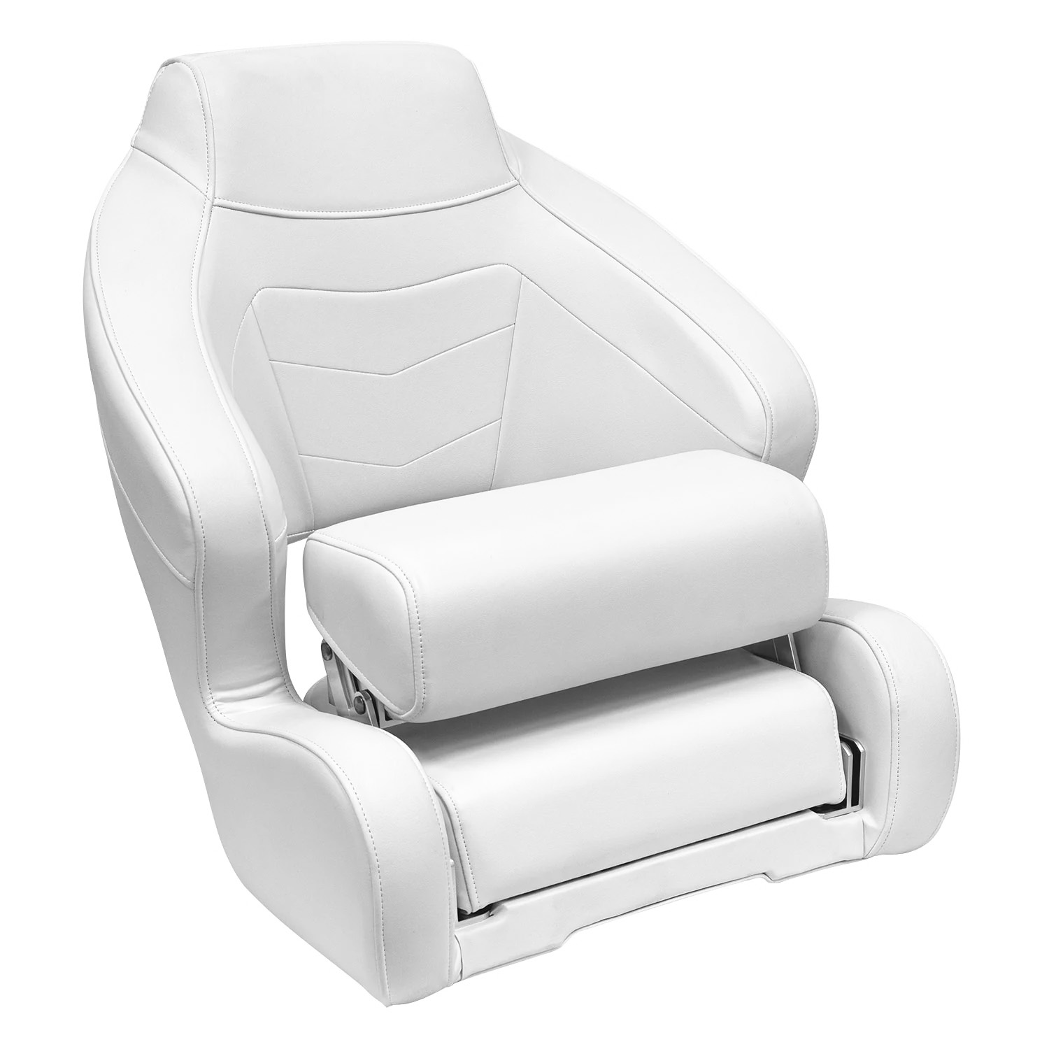 Wise 3338 Baja XL Bucket Seat w Flip Up Bolster WHITE