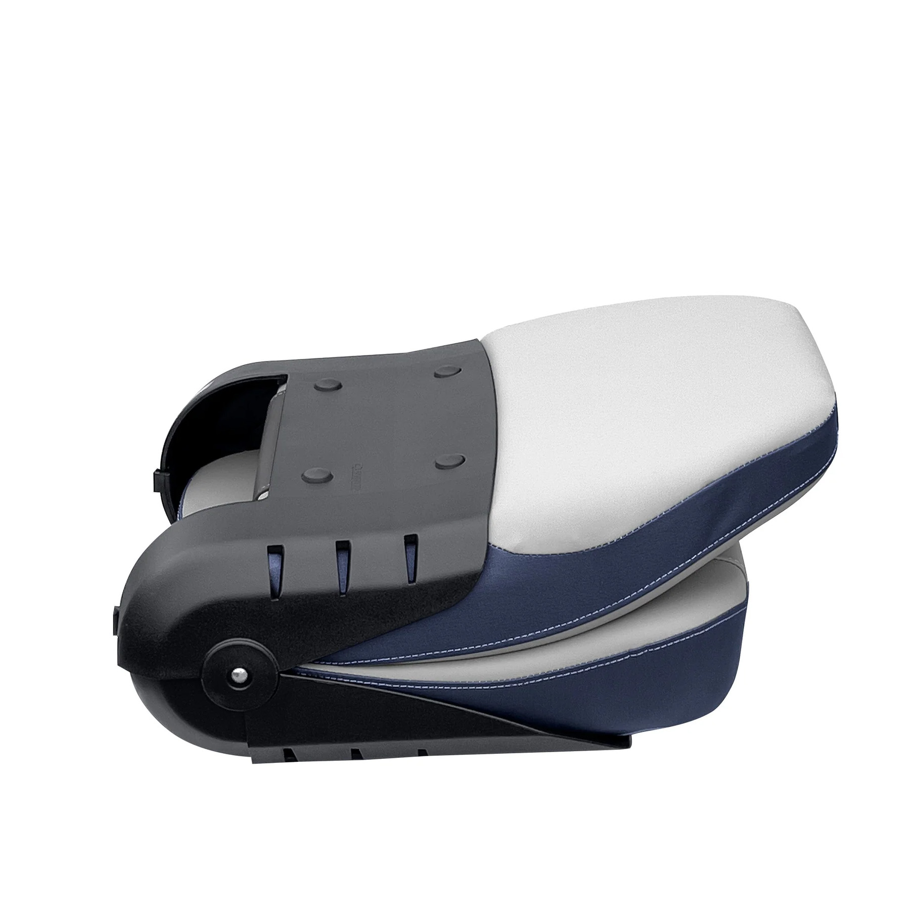 Wise 3340 Quantum Series High Back Boat Seat | Color — Mariner Blue • Charcoal • Marble - Image 5