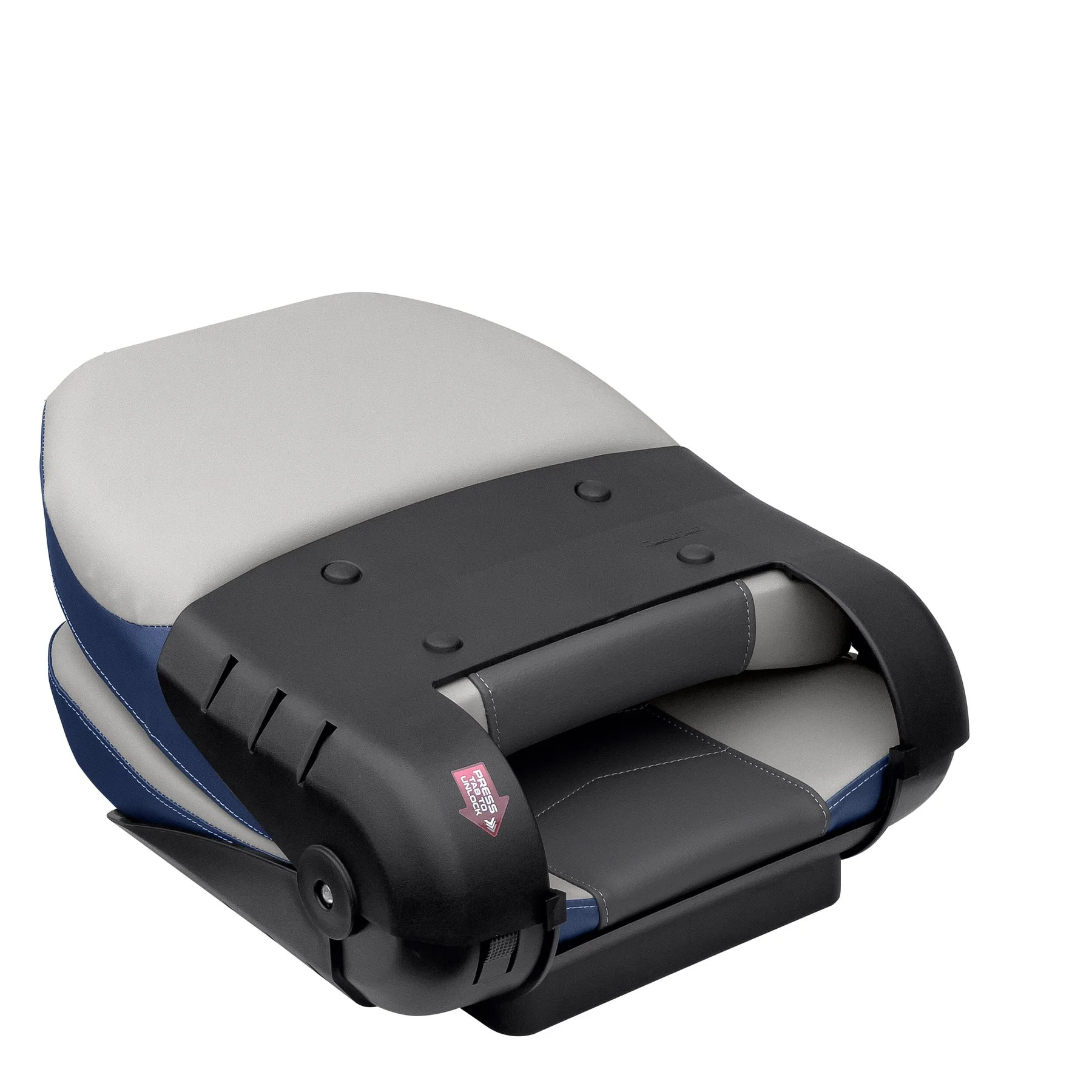 Wise 3340 Quantum Series High Back Boat Seat | Color — Mariner Blue • Charcoal • Marble - Image 7