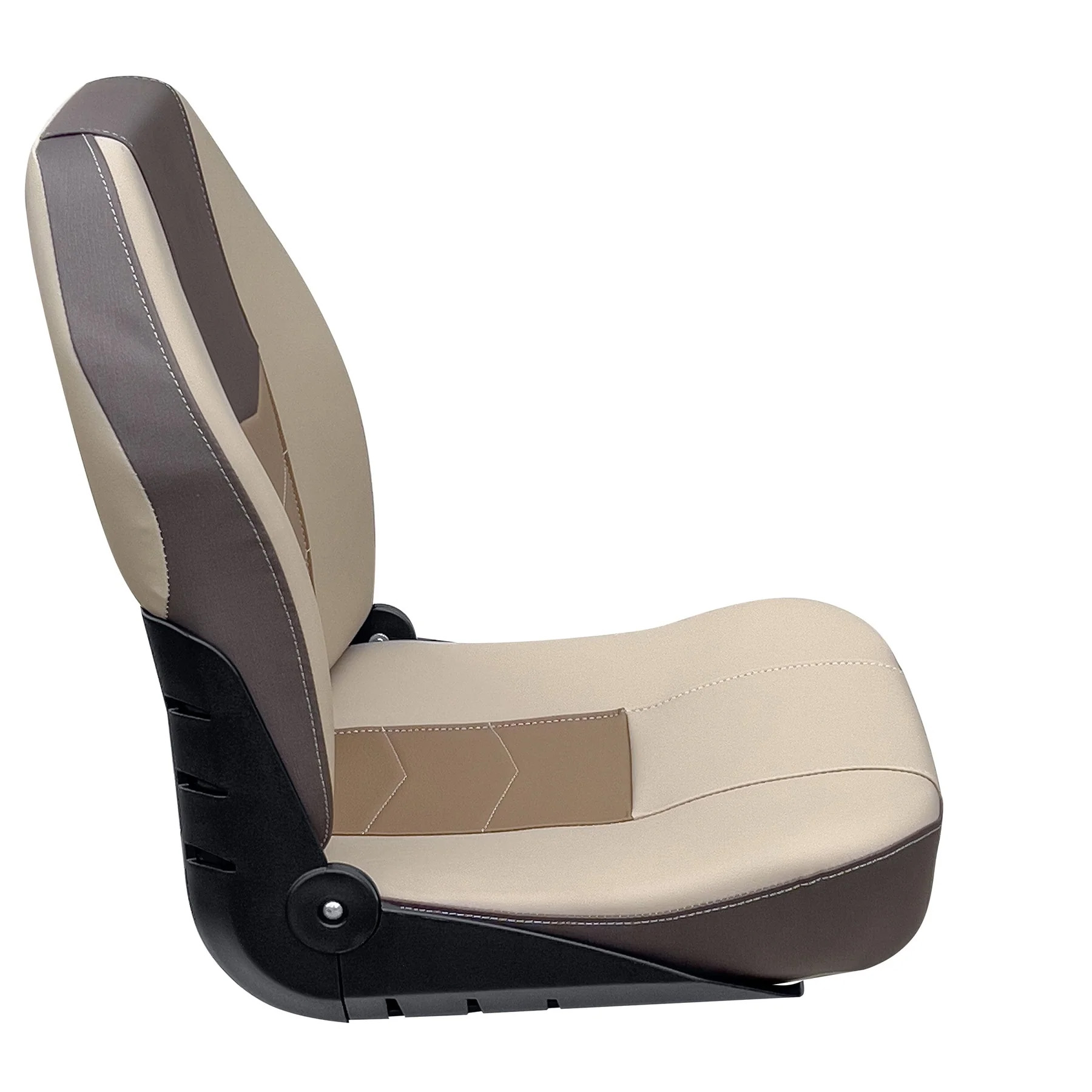 Wise 3340 Quantum Series High Back Boat Seat | Color — Meteor • French Roast • Neutral - Image 3