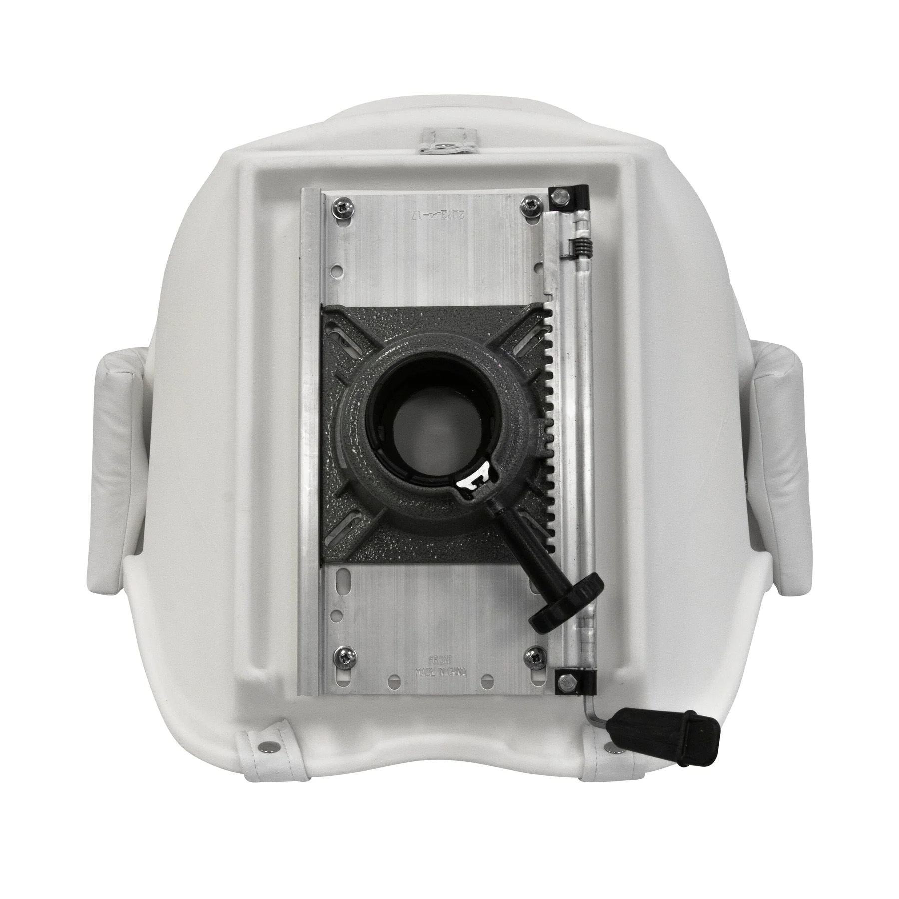 Wise 8WD007-6-710 Deluxe Pilot Chair & Cushions w/ Adjustable Pedestal & Seat Slide Mount | Color — White - Image 5