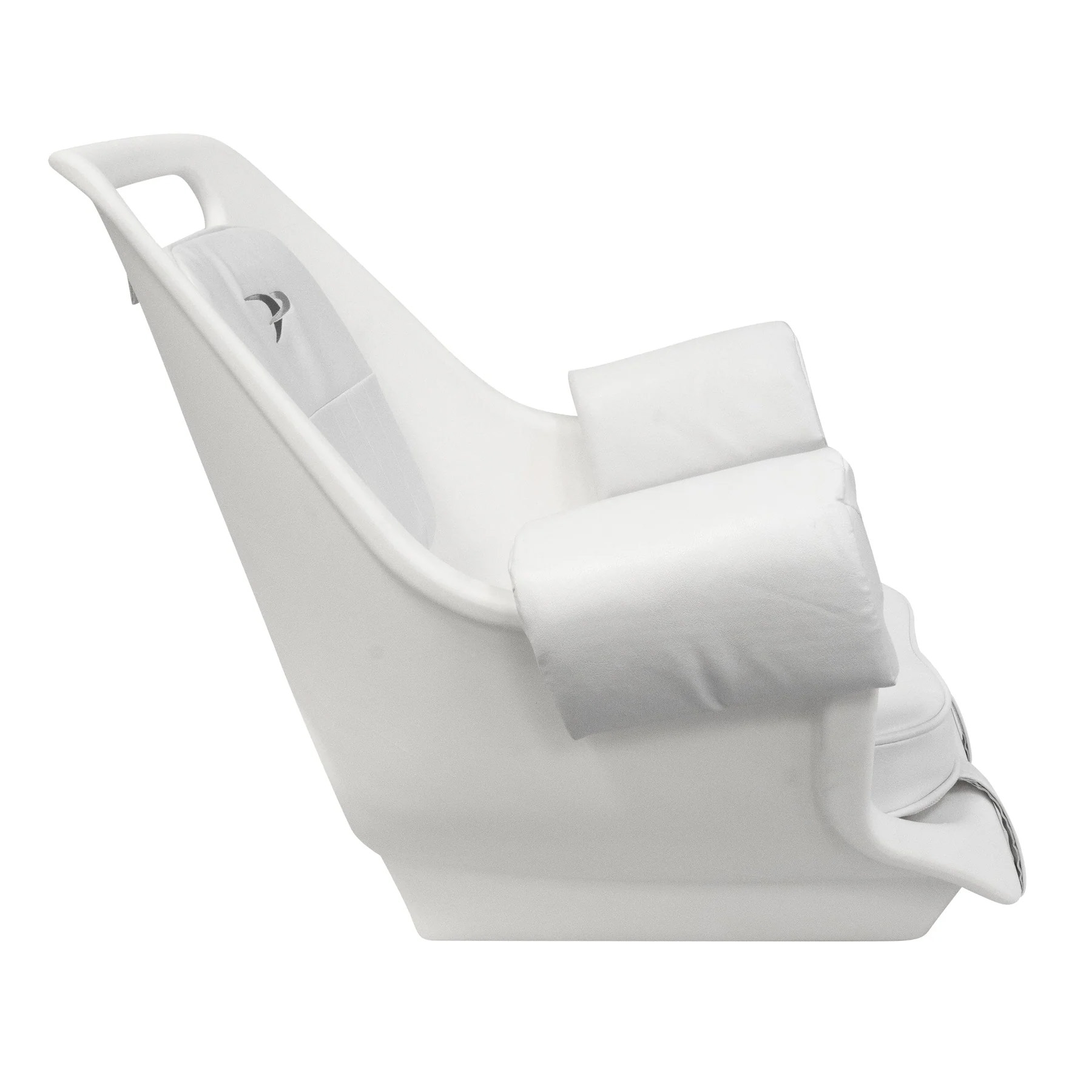Wise 8WD007 Deluxe Pilot Chair w/ Armrests | Color — White - Image 3