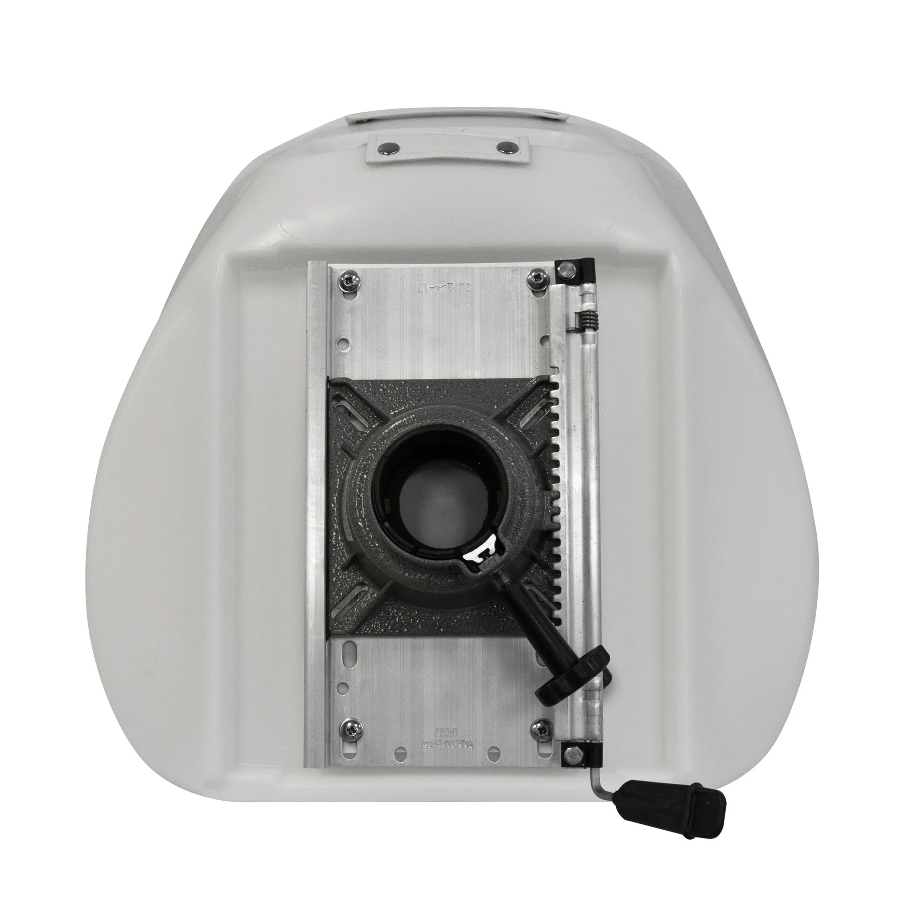 Wise 8WD015-6-710 Standard Pilot Chair & Cushions w/ Adjustable Pedestal & Seat Slide Mount | Color — White - Image 6