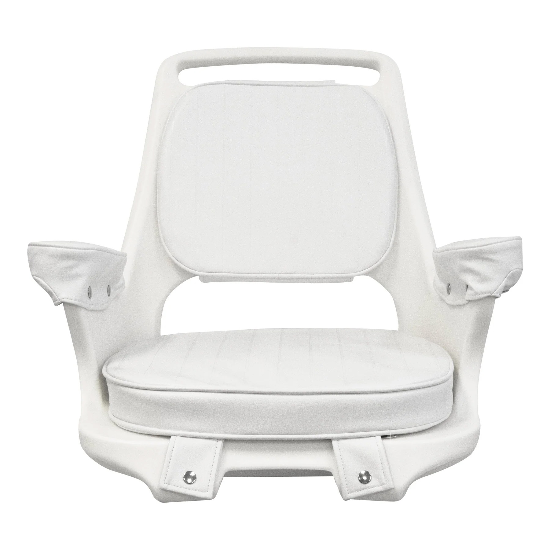 Wise 8WD1007 Captains Chair w Armrests white