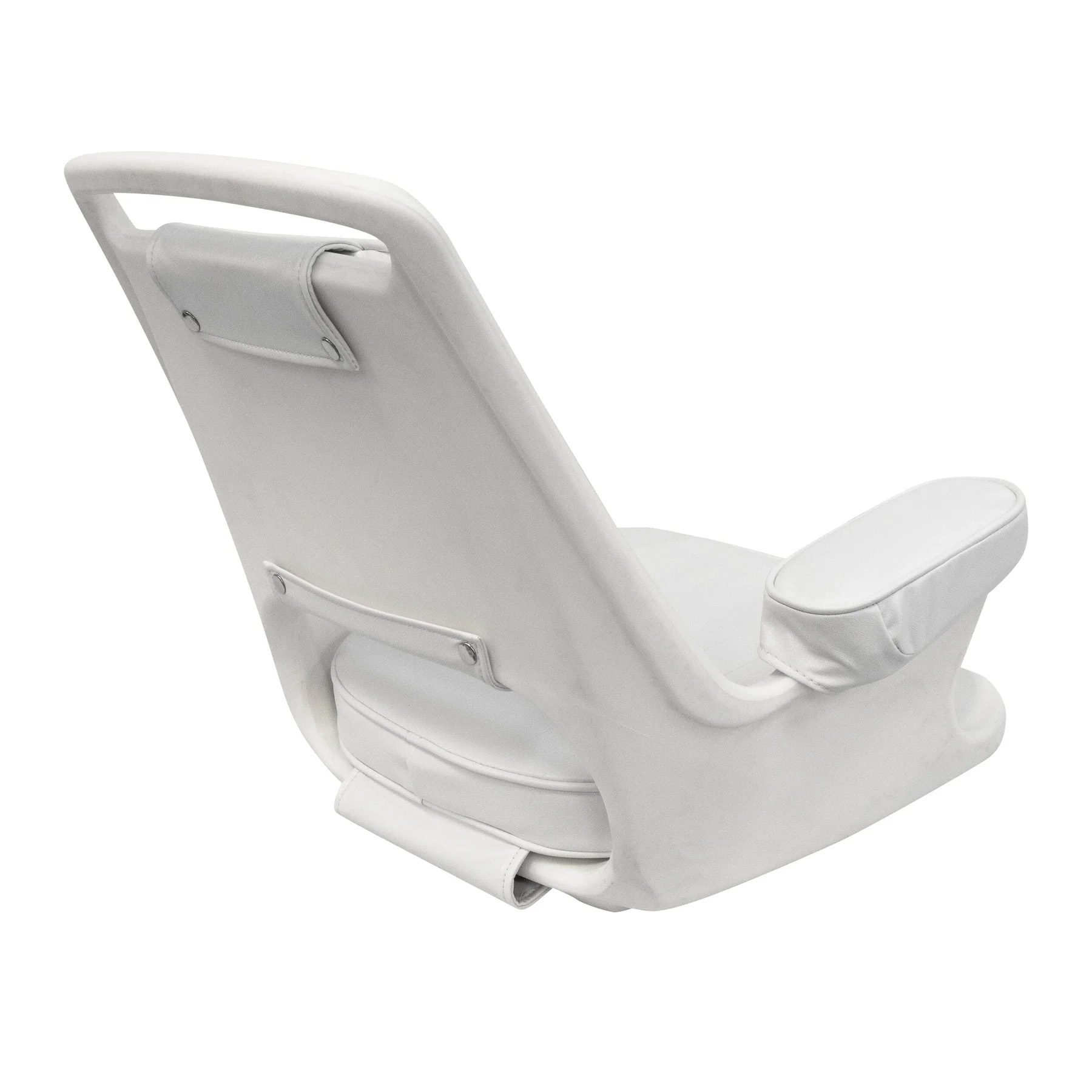 Wise 8WD1007 Captains Chair w/ Armrests | Color — White - Image 4