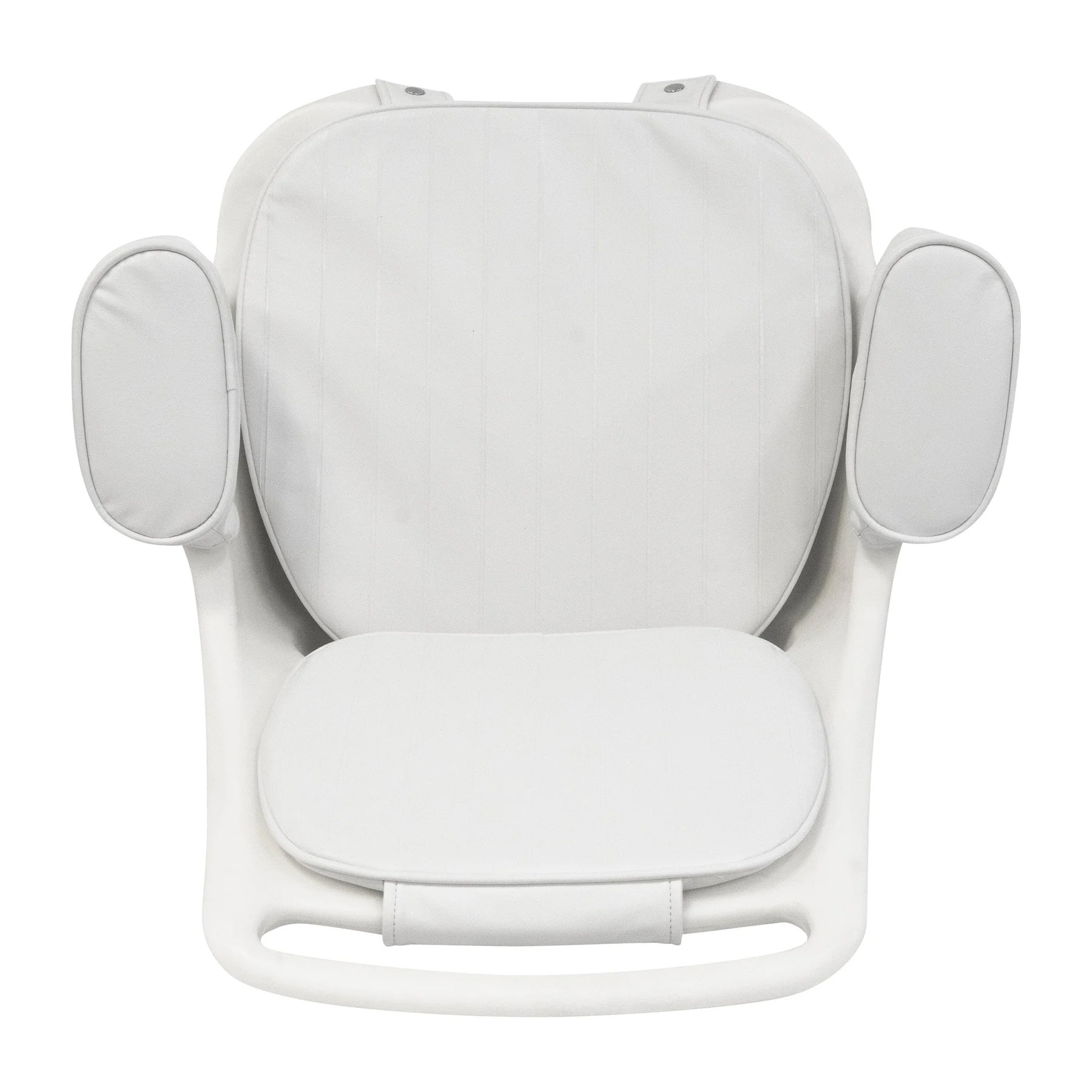 Wise 8WD1007 Captains Chair w/ Armrests | Color — White - Image 5