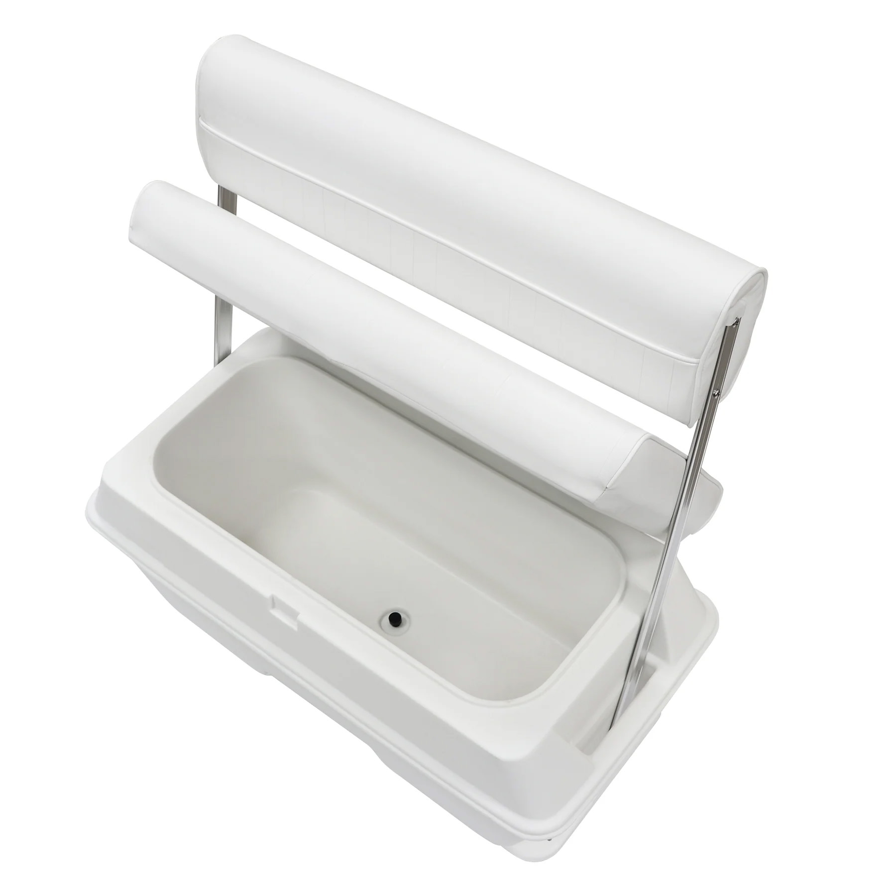 Wise 8WD156 Offshore 70 Qt Swingback Cooler Seat | Color — Brite White - Image 4