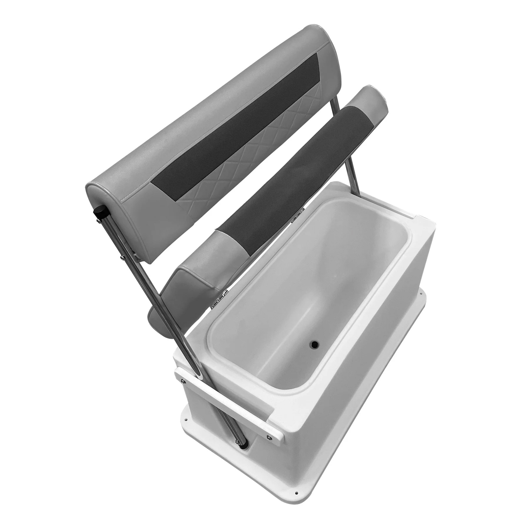 Wise 8WD437 Premium Swingback 62 Qt Cooler Seat | Color — Marble • Reef Stone - Image 4