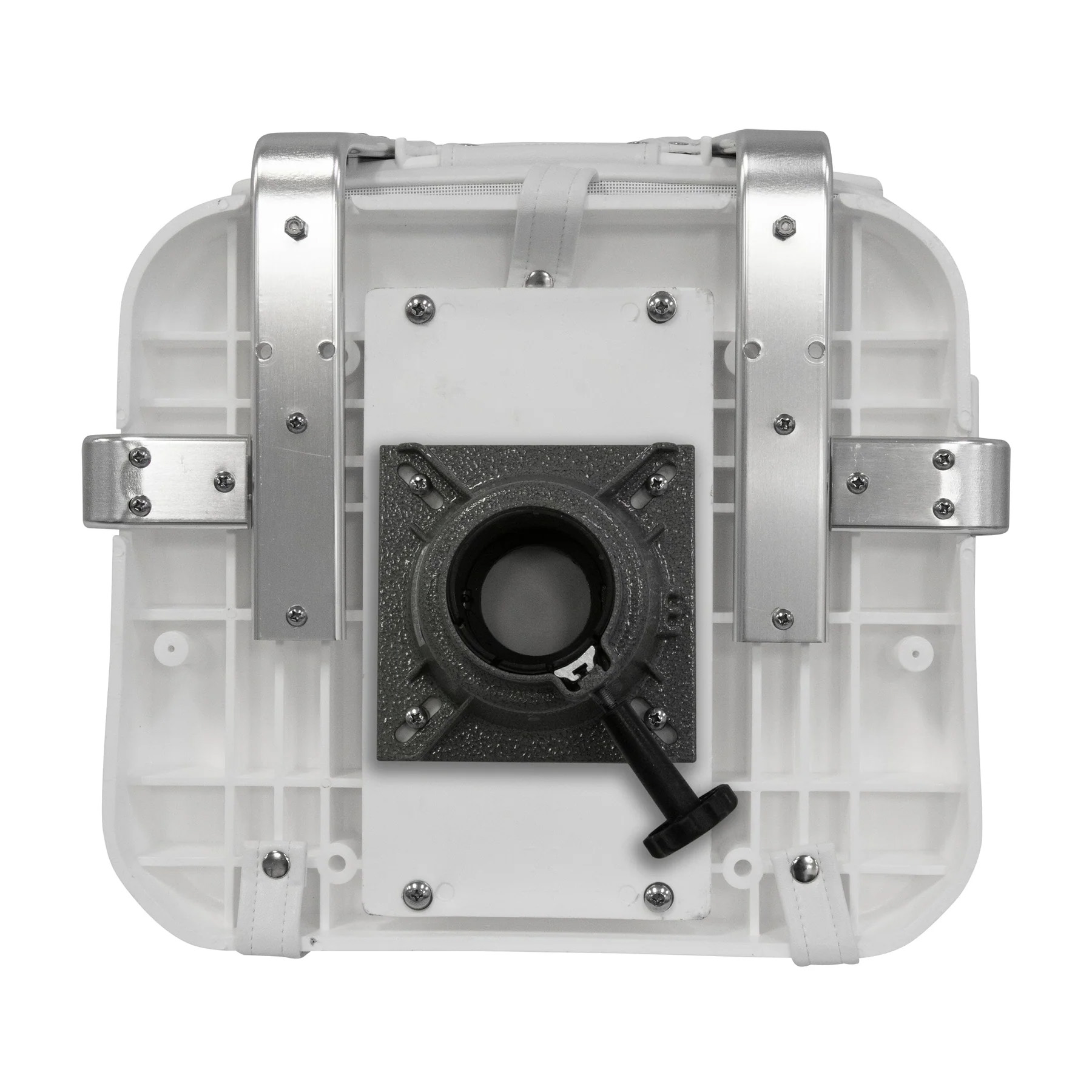 Wise 8WD562-7-710 Ladderback Helm & Cushions w/ Adjustable Pedestal & Spider Mount | Color — White - Image 6