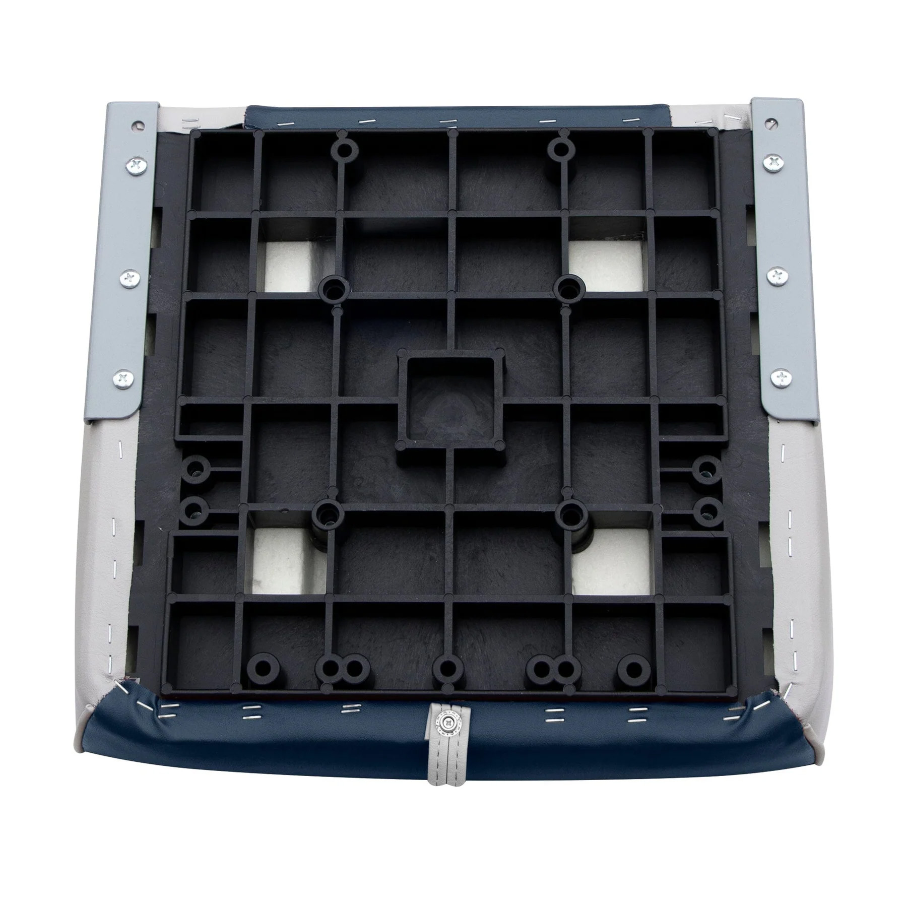 Wise 8WD588PLS Traditional High Back Fishing Seat | Color — Grey • Navy - Image 4