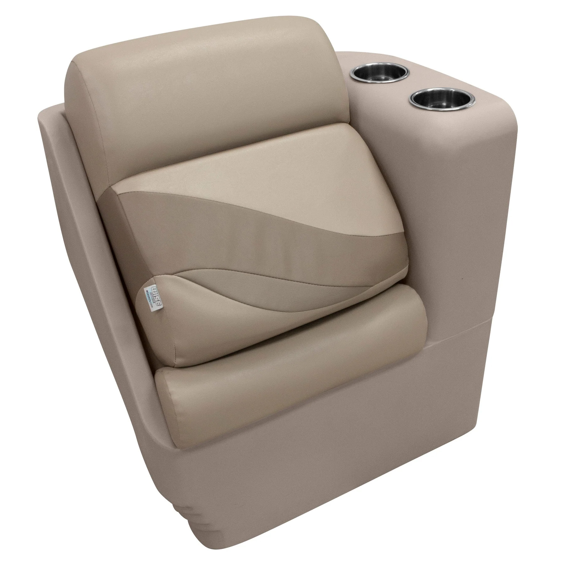 Wise BM13006R Premier Pontoon Lean Back Recliner - Right JAVA