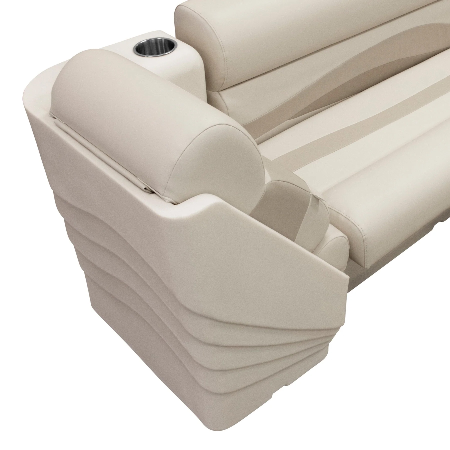 Wise BM13006R Premier Pontoon Lean Back Recliner - Right MOCHA