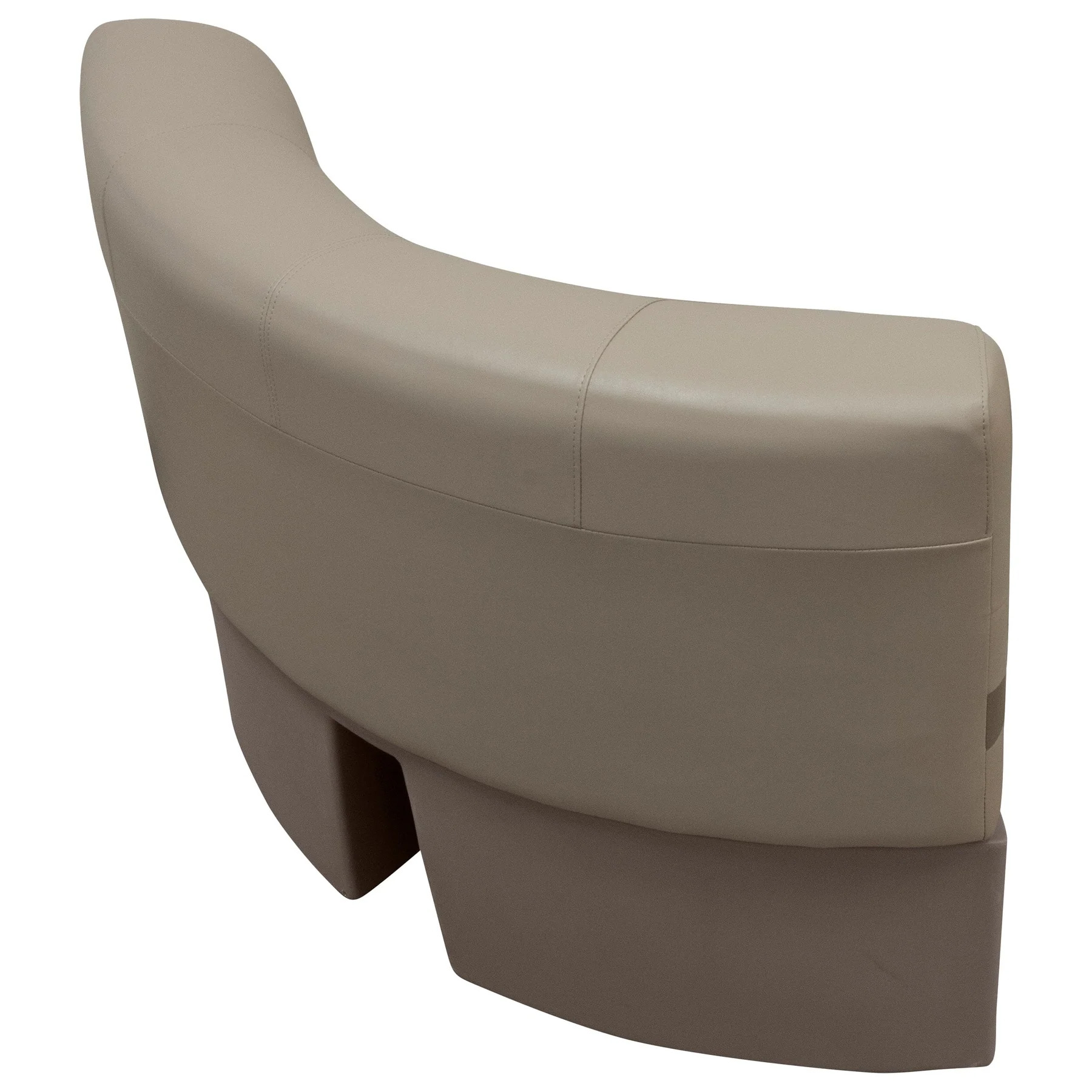 Wise Premier Pontoon 28" Radius Corner - Cushion & Base Set | Color — Mocha Java • Mushroom • Café - Image 6