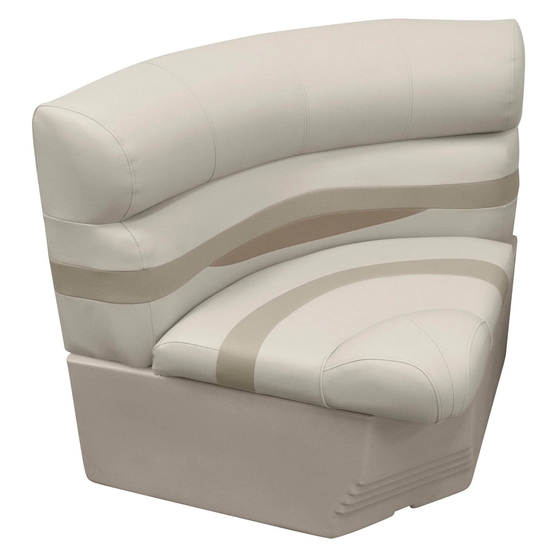 Wise Premier Pontoon 28 Radius Corner - Cushion & Base Set