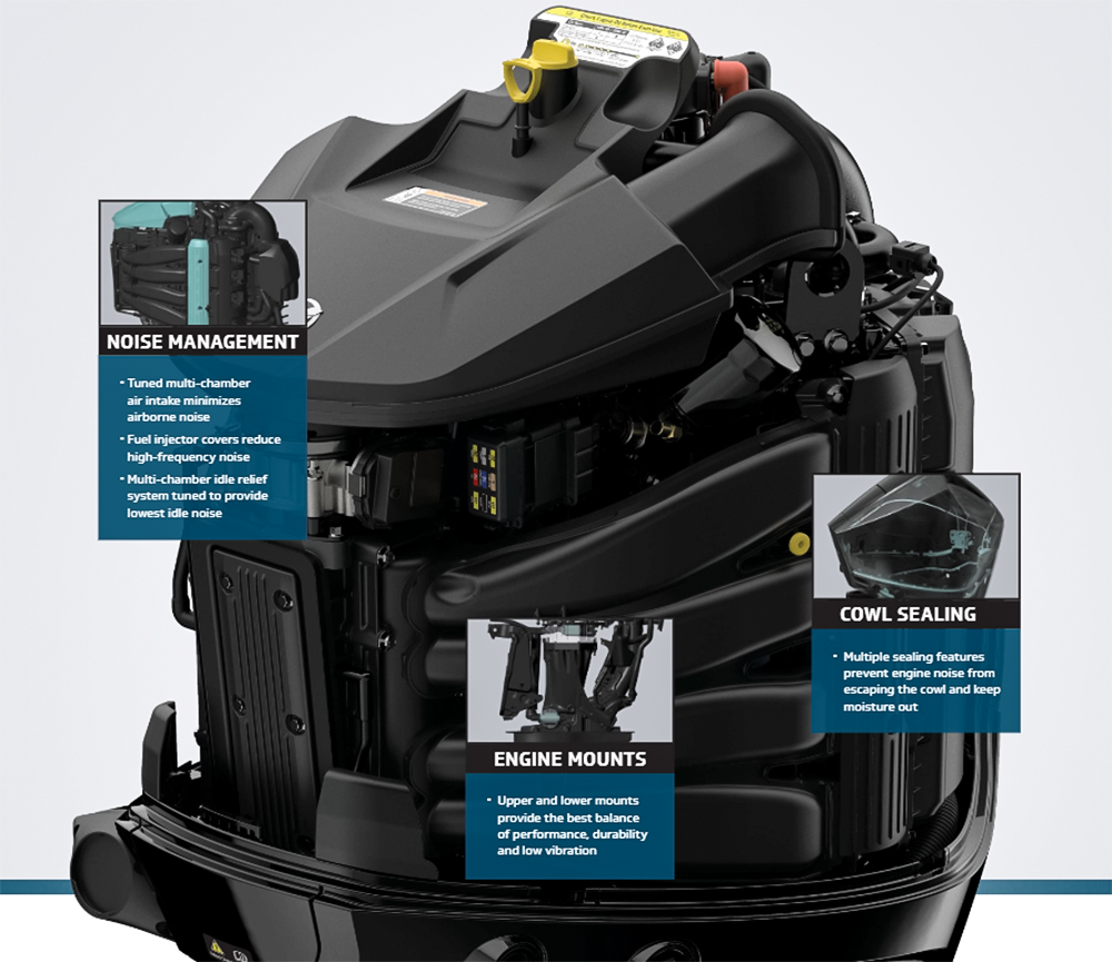 Mercury 200XL FourStroke® DTS Cold Fusion Bow Boat Owners warehouse