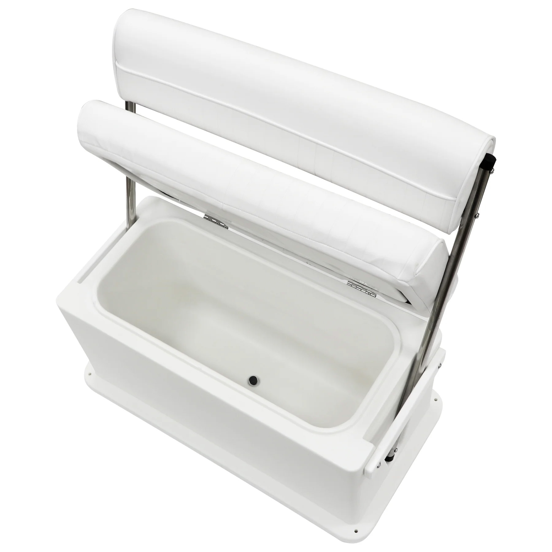 Wise 8WD437SS Offshore Swingback 62 Qt Cooler Seat | Color — Brite White - Image 3
